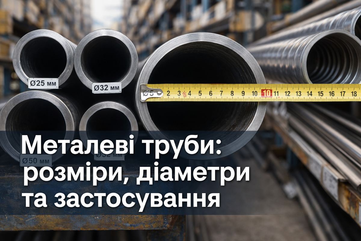 діаметр труб таблиця мм і дюймизастосування