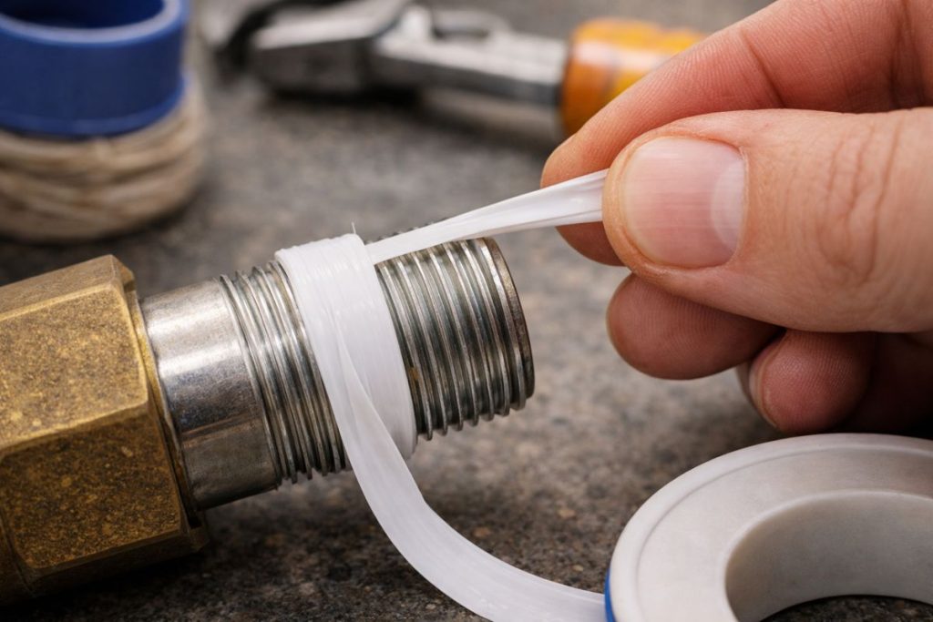 як правильно намотувати фум стрічку